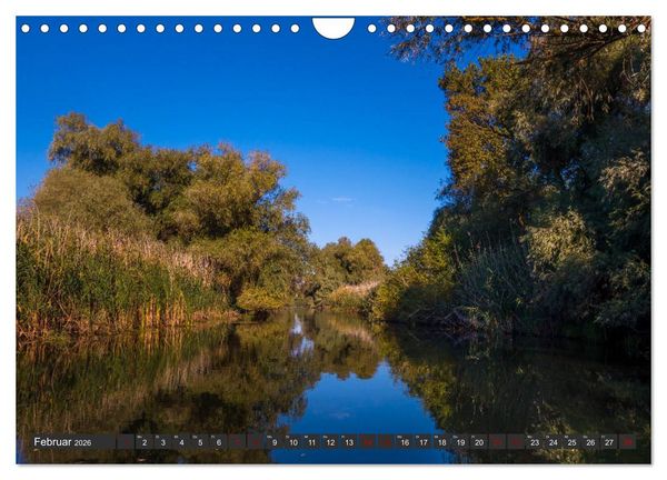 Produktbild: Das Paradies Donaudelta (Wandkalender 2026 DIN A4 quer), CALVENDO Monatskalender