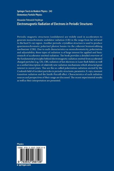 Produktbild: Electromagnetic Radiation of Electrons in Periodic Structures
