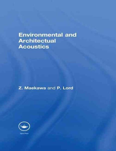 Produktbild: Environmental and Architectural Acoustics
