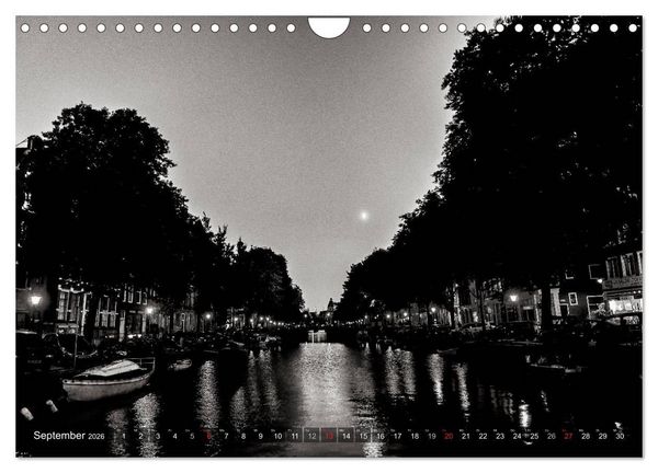 Produktbild: Ein Blick auf Amsterdam (Wandkalender 2026 DIN A4 quer), CALVENDO Monatskalender