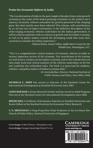 Produktbild: Economic Reform in India