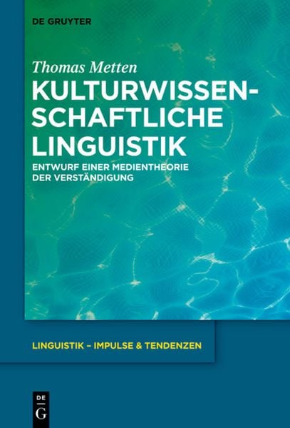 Produktbild: Kulturwissenschaftliche Linguistik