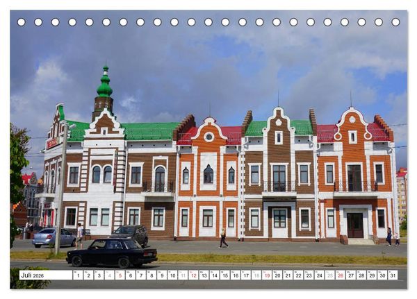Produktbild: Malerisches Russland - Impressionen aus Joschkar-Ola (Tischkalender 2026 DIN A5 quer), CALVENDO Monatskalender