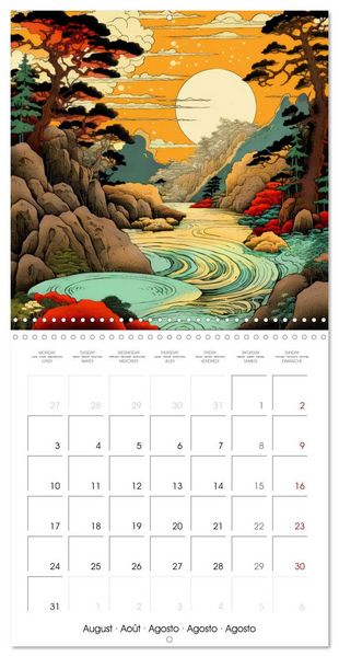 Produktbild: Japan Harmony (Wall Calendar 2026 12 &times; 12 Inch) CALVENDO 12 Month Wall Calendar