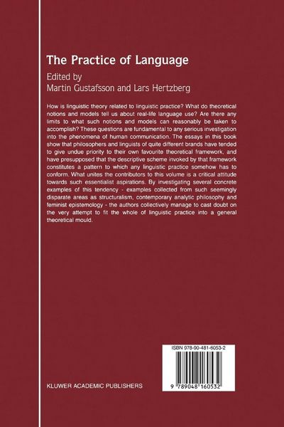 Produktbild: The Practice of Language