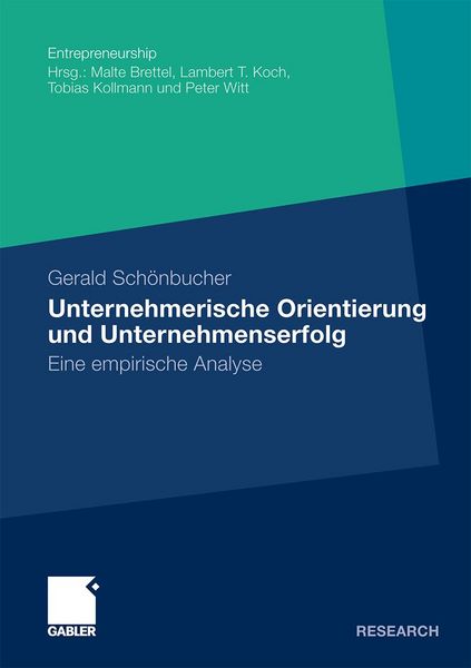 Produktbild: Unternehmerische Orientierung und Unternehmenserfolg