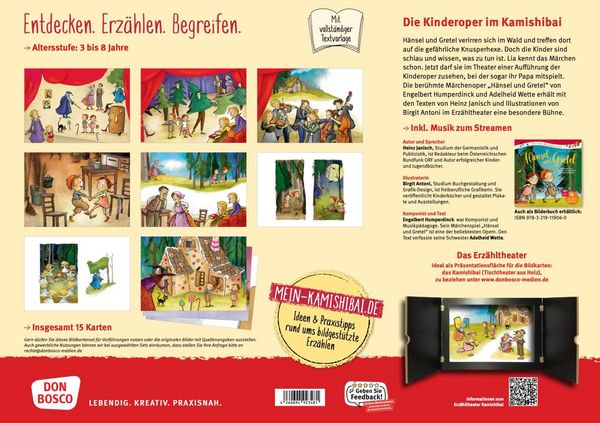 Produktbild: H&auml;nsel und Gretel. Kamishibai Bildkartenset