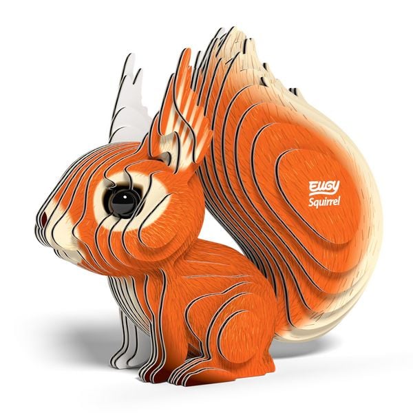 Produktbild: EUGY - 3D Bastelset Eichh&ouml;rnchen