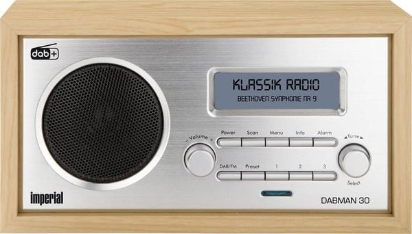 Imperial DABMAN 30 Tischradio DAB+, UKW Holz