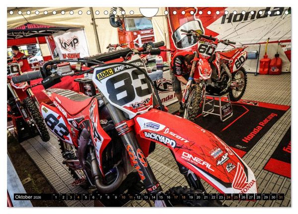Produktbild: MX-Racing (Wandkalender 2026 DIN A4 quer), CALVENDO Monatskalender
