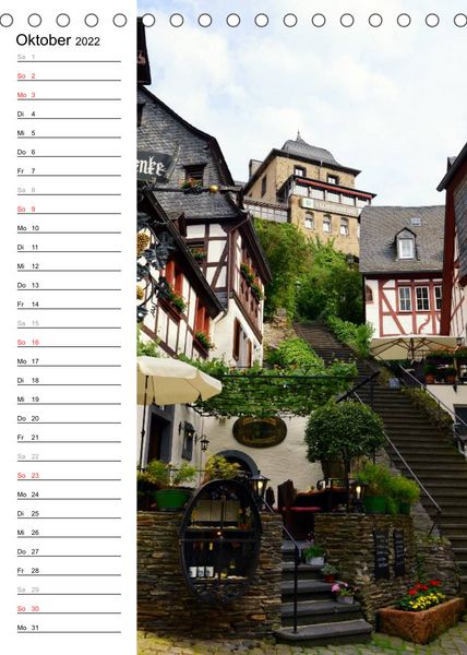 Produktbild: Beilstein - Romantisches Mosel-St&auml;dtchen (Tischkalender 2022 DIN A5 hoch)