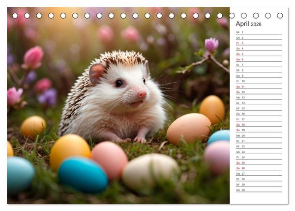 Produktbild: Stachelstars (Tischkalender 2026 DIN A5 quer), CALVENDO Monatskalender