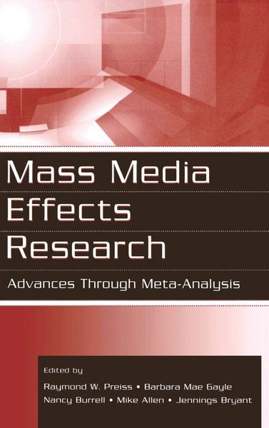 Produktbild: Mass Media Effects Research