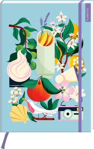 MyNOTES Papeterie: Notizbuch A4 Farben des Sommers, Buch von , arsedition