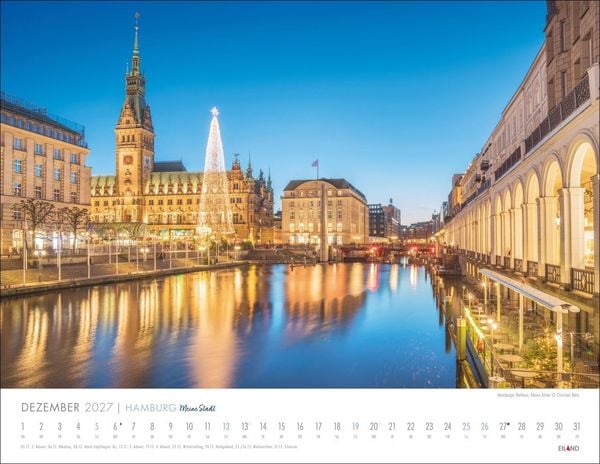 Produktbild: Hamburg - Meine Stadt Kalender 2027