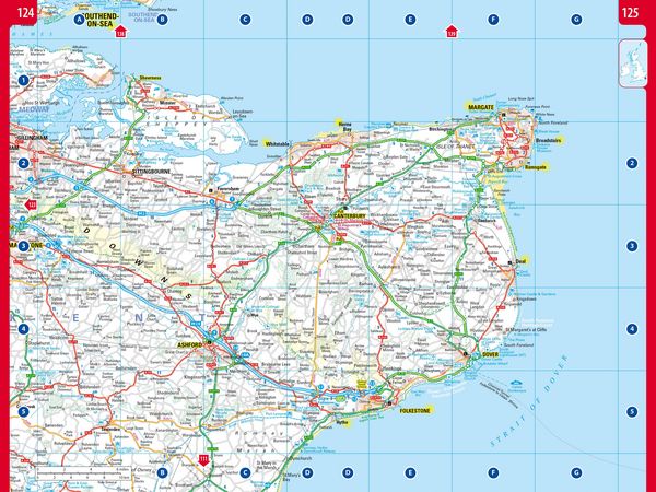 Produktbild: Freytag & berndt Autoatlas Gro&szlig;britannien - Nordirland 1:200.000