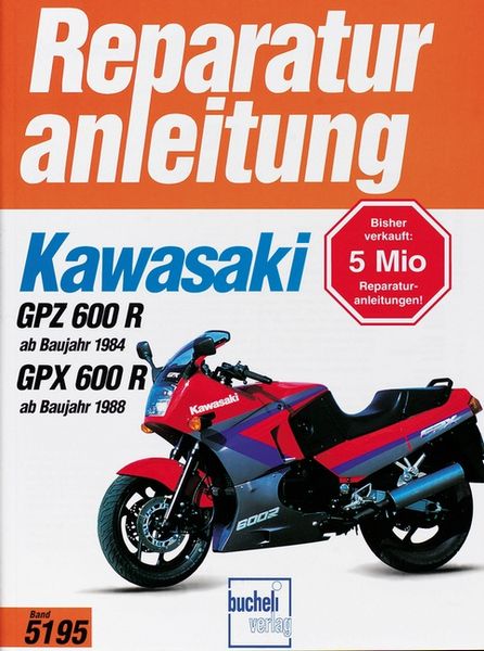Produktbild: Kawasaki GPZ 600 R (ab Baujahr 1984) GPX 600R (ab Baujahr 1988)
