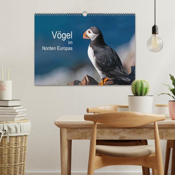 Produktbild: V&ouml;gel im Norden Europas (Wandkalender 2026 DIN A3 quer), CALVENDO Monatskalender