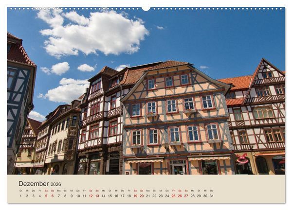 Produktbild: Sommer in Schmalkalden (hochwertiger Premium Wandkalender 2026 DIN A2 quer), Kunstdruck in Hochglanz