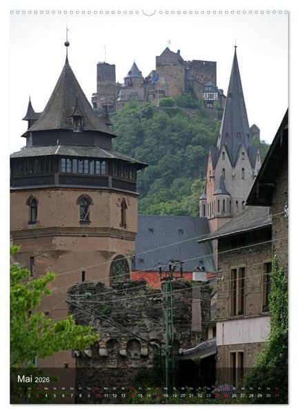 Produktbild: Oberwesel am Rhein (hochwertiger Premium Wandkalender 2026 DIN A2 hoch), Kunstdruck in Hochglanz