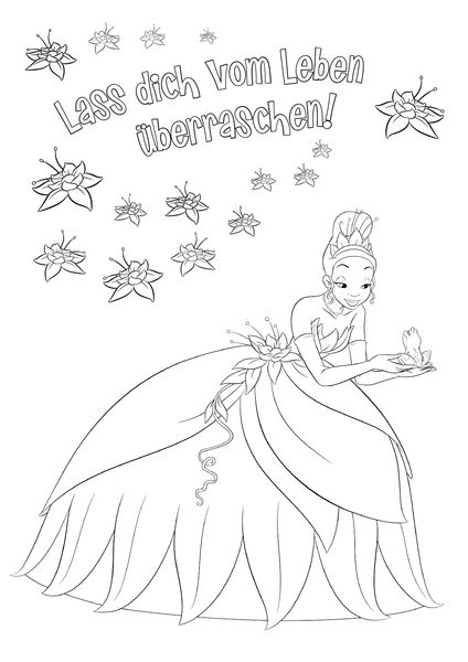 Disney Girlpower Malblock