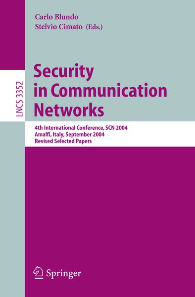 Produktbild: Security in Communication Networks