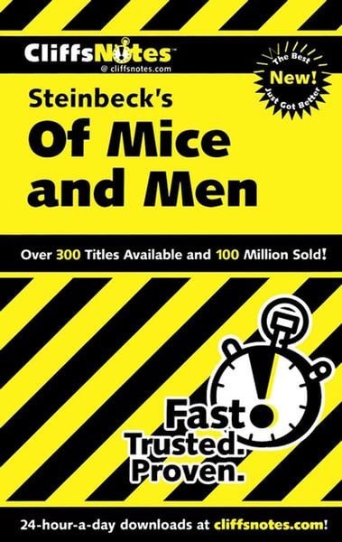Produktbild: CliffsNotes on Steinbeck's Of Mice and Men