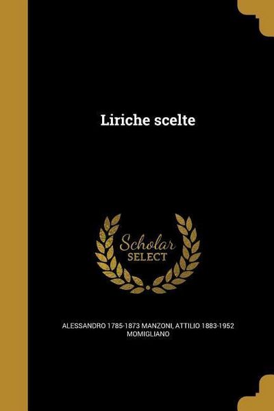 Produktbild: Liriche scelte