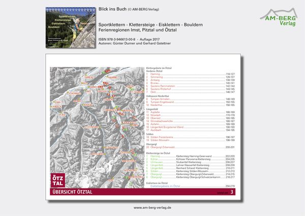 Produktbild: Sportklettern - Klettersteige - Eisklettern - Bouldern Ferienregionen Imst, Pitztal und &Ouml;tztal