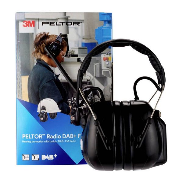 Produktbild: Geh&ouml;rschutzradio Peltor&trade; sprachgef&uuml;hrtes Men&uuml; EN 352-1 31 dB 3M