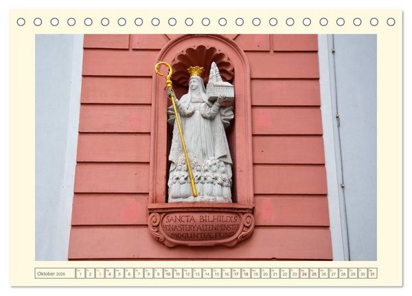 Produktbild: Mainz im Detail - Ungew&ouml;hnliche Stadtansichten (Tischkalender 2026 DIN A5 quer), CALVENDO Monatskalender