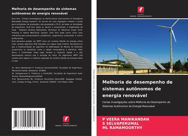Produktbild: Melhoria de desempenho de sistemas aut&ocirc;nomos de energia renov&aacute;vel