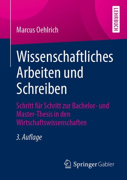 Produktbild: Wissenschaftliches Arbeiten und Schreiben