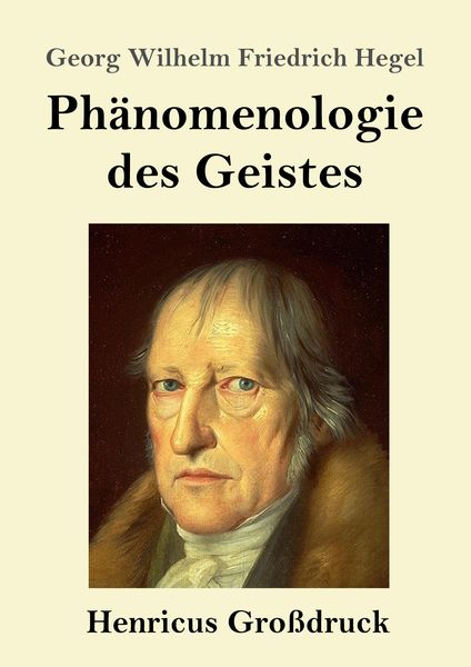 Produktbild: Ph&auml;nomenologie des Geistes (Gro&szlig;druck)