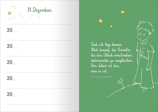 Produktbild: Der Kleine Prinz 5 Jahresbuch
