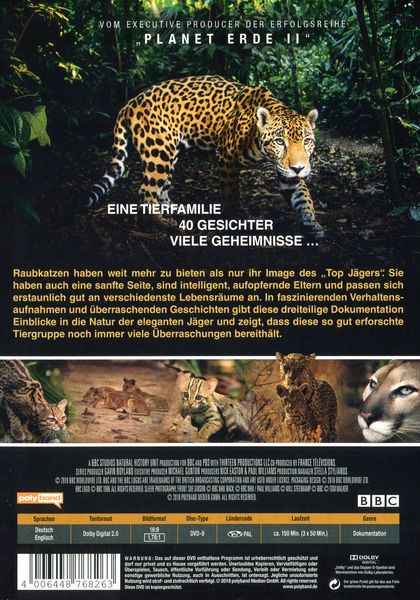 Produktbild: Die Welt der Raubkatzen - BBC Earth