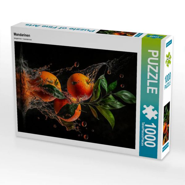 CALVENDO Puzzle Mandarinen | 1000 Teile Lege-Größe 64x48cm Foto-Puzzle für glückliche Stunden