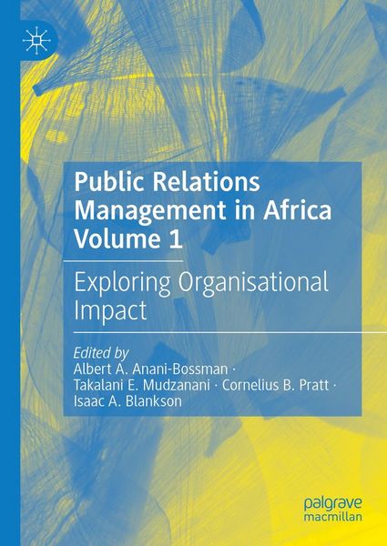 Produktbild: Public Relations Management in Africa Volume 1