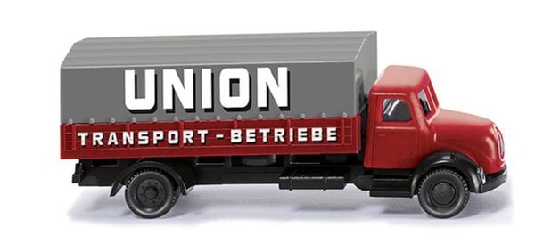 Wiking - Pritschen-Lkw Magirus, Union-Transport