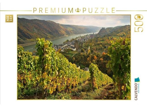 CALVENDO Puzzle Oberwesel | 500 Teile Lege-Größe 48 × 36 cm Foto-Puzzle für Erwachsene