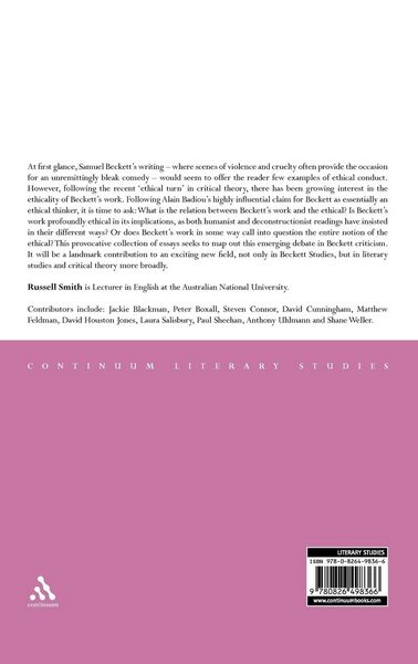 Produktbild: Beckett and Ethics