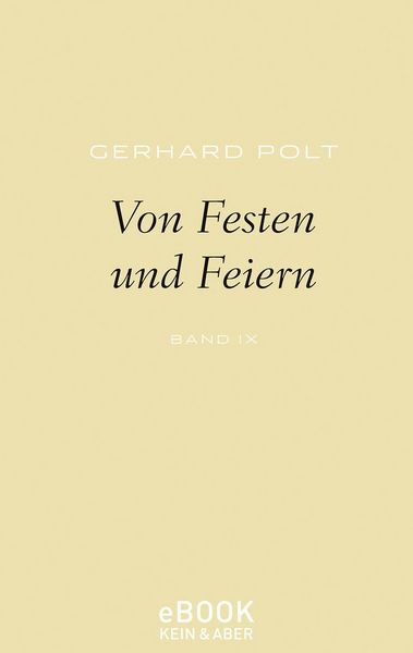 Produktbild: Von Festen und Feiern