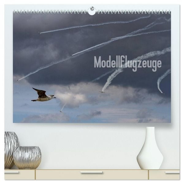 Produktbild: Modellflugzeuge Nr. 1 / 2026 (hochwertiger Premium Wandkalender 2026 DIN A2 quer), Kunstdruck in Hochglanz