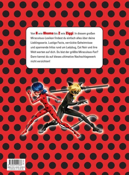 Produktbild: Das gro&szlig;e Miraculous-Lexikon - Alles &uuml;ber Ladybug und ihre Welt von A bis Z