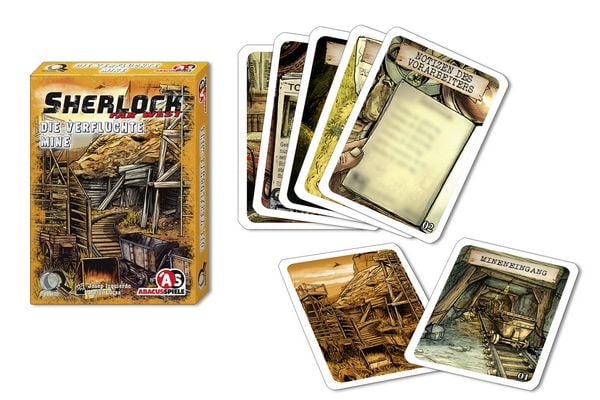 Produktbild: Sherlock Far West - Die verfluchte Mine (Spiel)