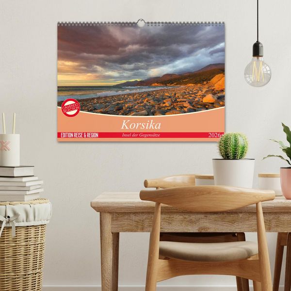 Produktbild: Korsika - Insel der Gegens&auml;tze (Wandkalender 2026 DIN A3 quer), CALVENDO Monatskalender