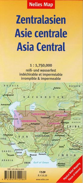 Nelles Map Central Asia