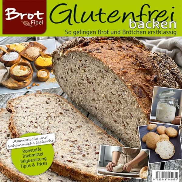BROTFibel Glutenfrei backen, Taschenbuch von , Wellhausen & Marquardt Mediengesellschaft, 978-3-948745-03-5