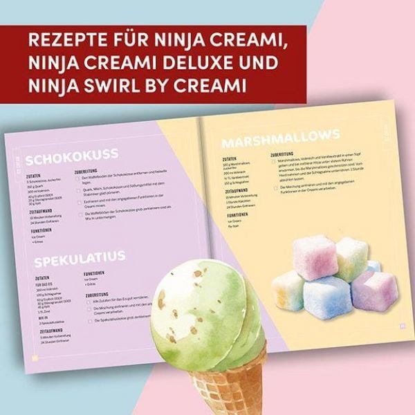 Produktbild: Die 150 besten zuckerfreien Rezepte f&uuml;r die Ninja Creami