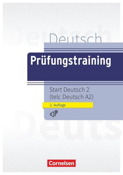 Prüfungstraining DaF - A2, Taschenbuch von Dieter Maenner, Cornelsen Verlag, 978-3-06-121771-6